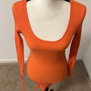 Body Con ribbed mini dress